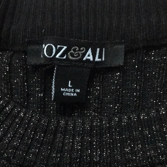 Roz and Ali Striped Sweater Dress - Picture 5 of 7